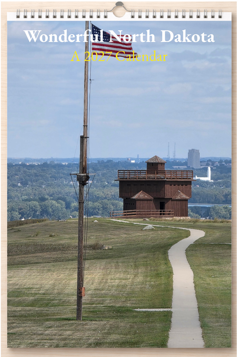 Wonderful North Dakota: A 2027 Calendar