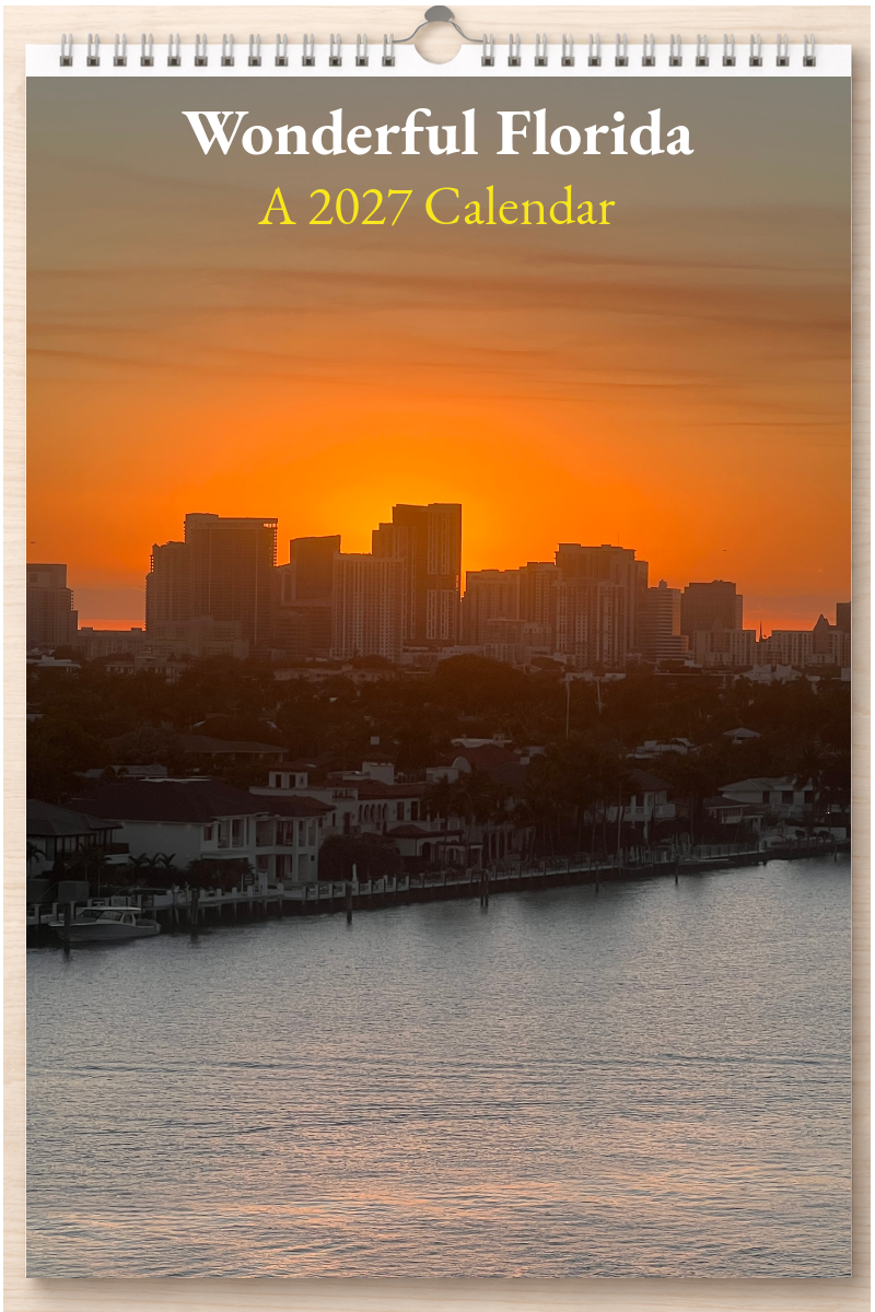Wonderful Florida: A 2027 Calendar