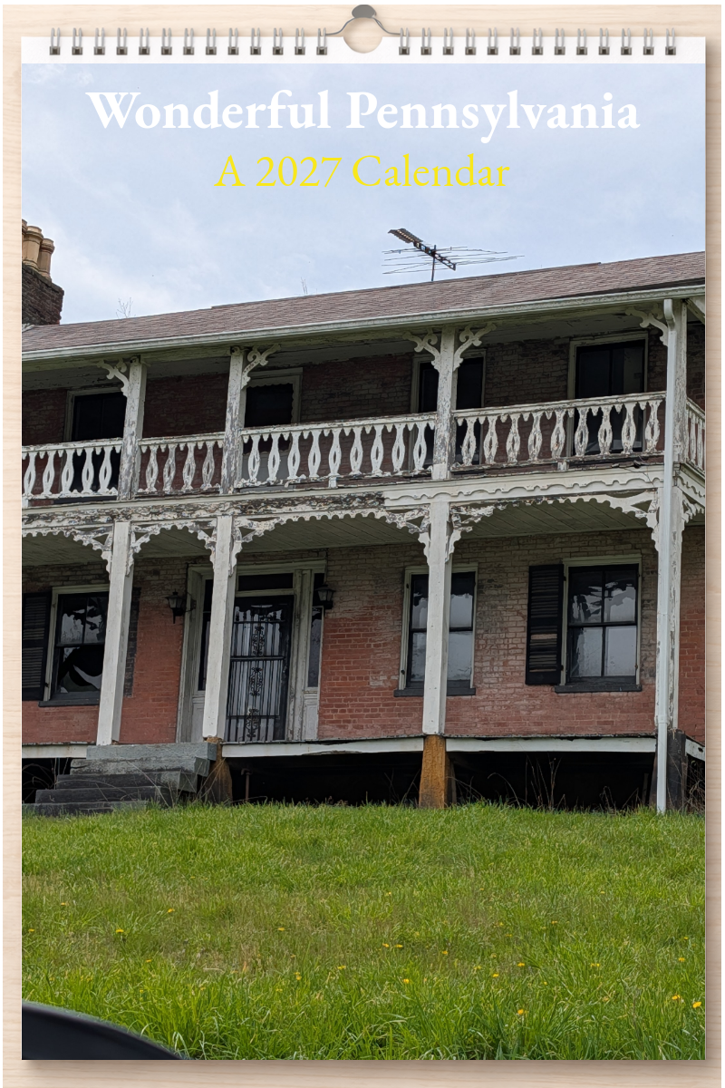 Wonderful Pennsylvania: A 2027 Calendar