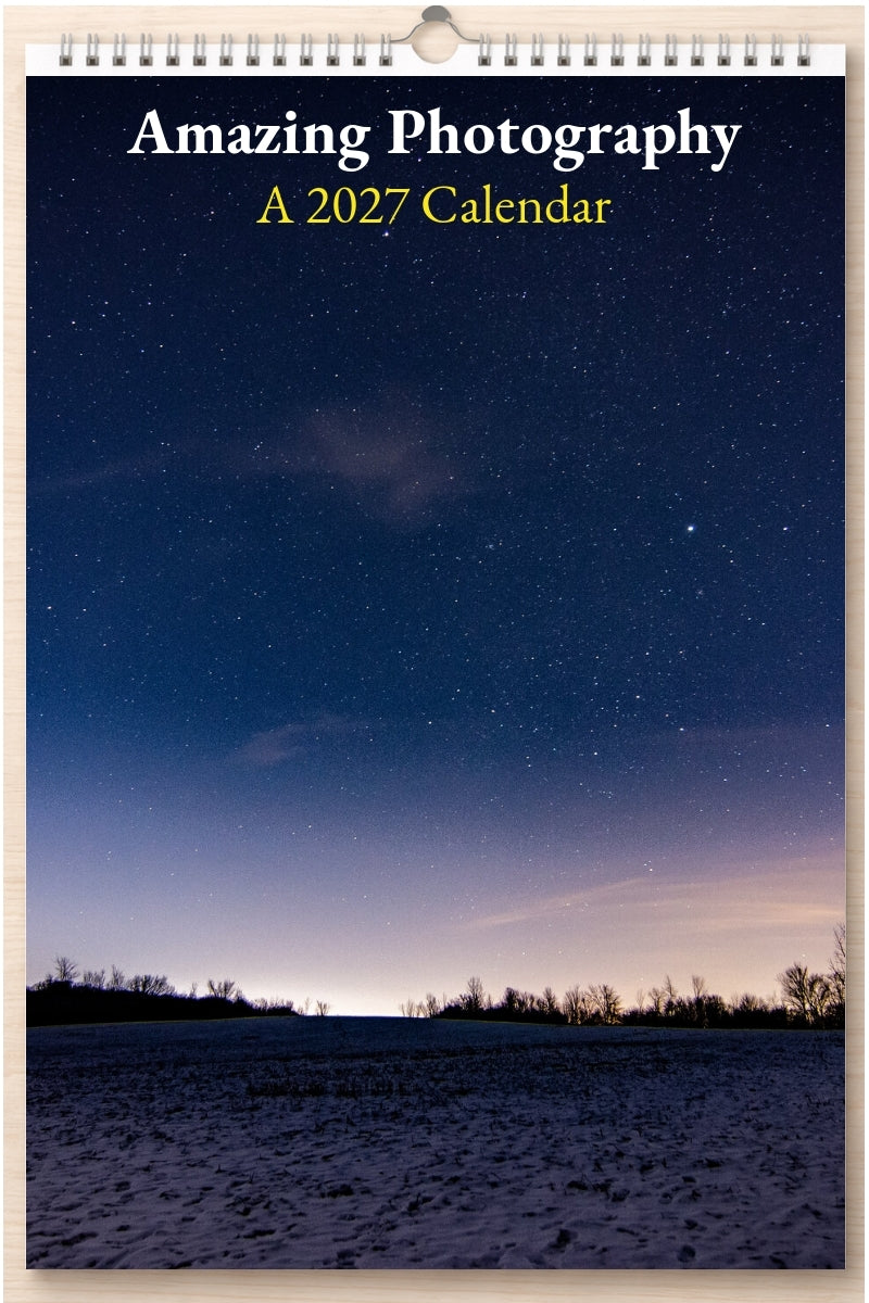 Amazing Photography: A 2027 Calendar