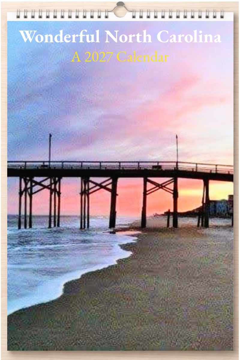 Wonderful North Carolina: A 2027 Calendar