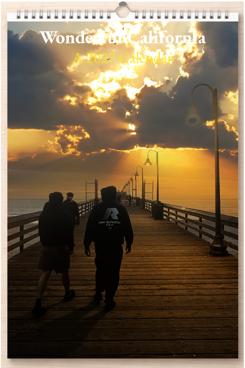 Wonderful California: A 2027 Calendar