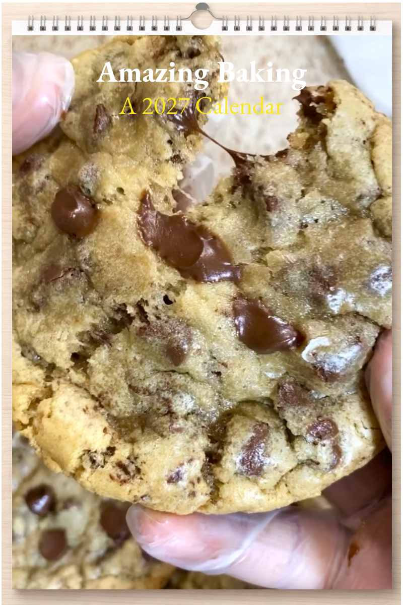 Amazing Baking: A 2027 Calendar