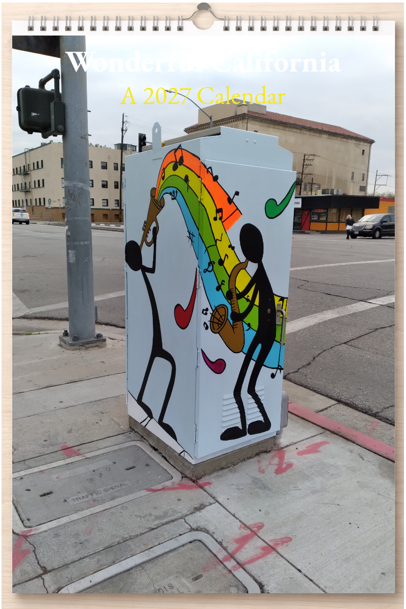 Wonderful California: A 2027 Calendar