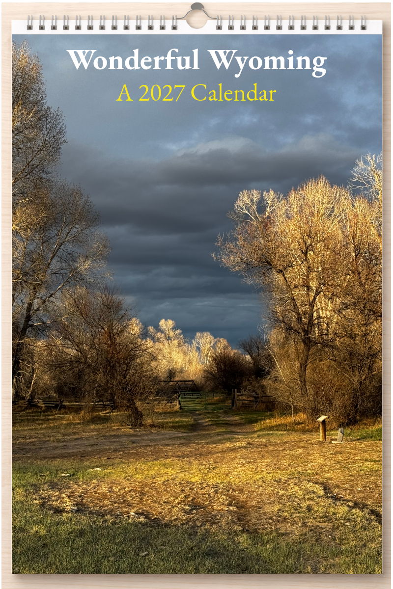 Wonderful Wyoming: A 2027 Calendar