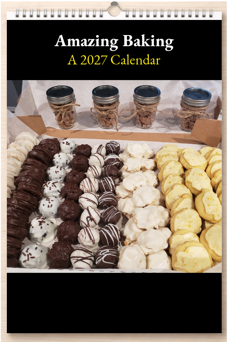 Amazing Baking: A 2027 Calendar