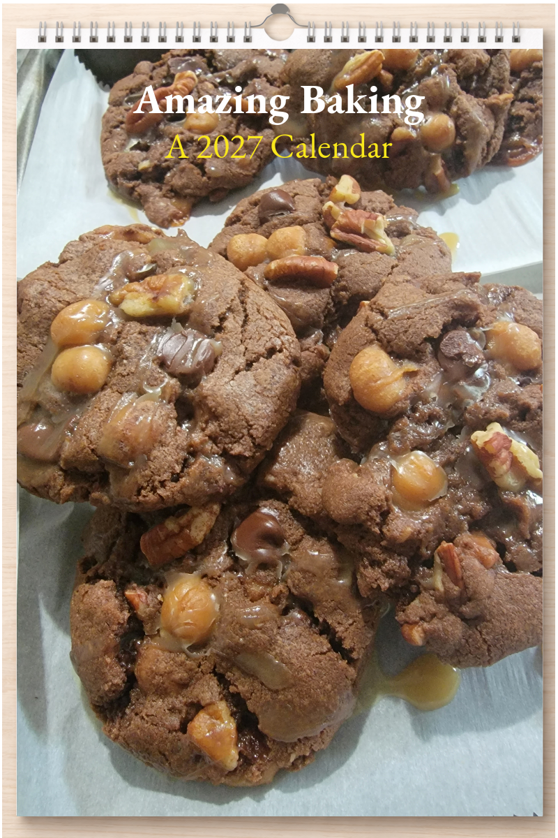 Amazing Baking: A 2027 Calendar