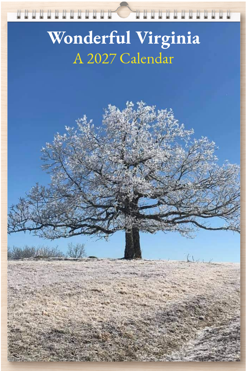 Wonderful Virginia: A 2027 Calendar