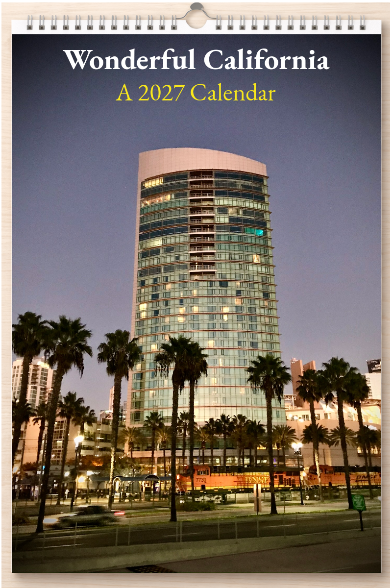 Wonderful California: A 2027 Calendar