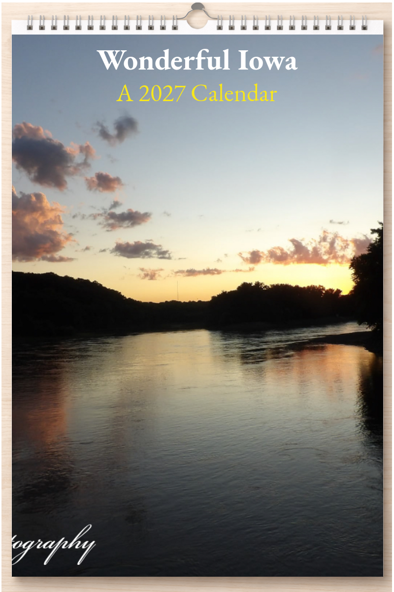 Wonderful Iowa: A 2027 Calendar