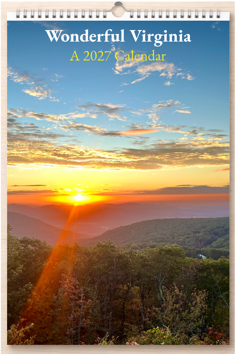 Wonderful Virginia: A 2027 Calendar