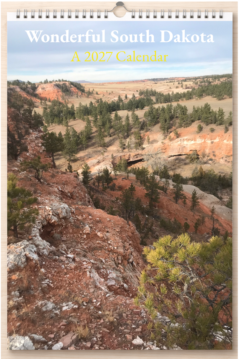 Wonderful South Dakota: A 2027 Calendar