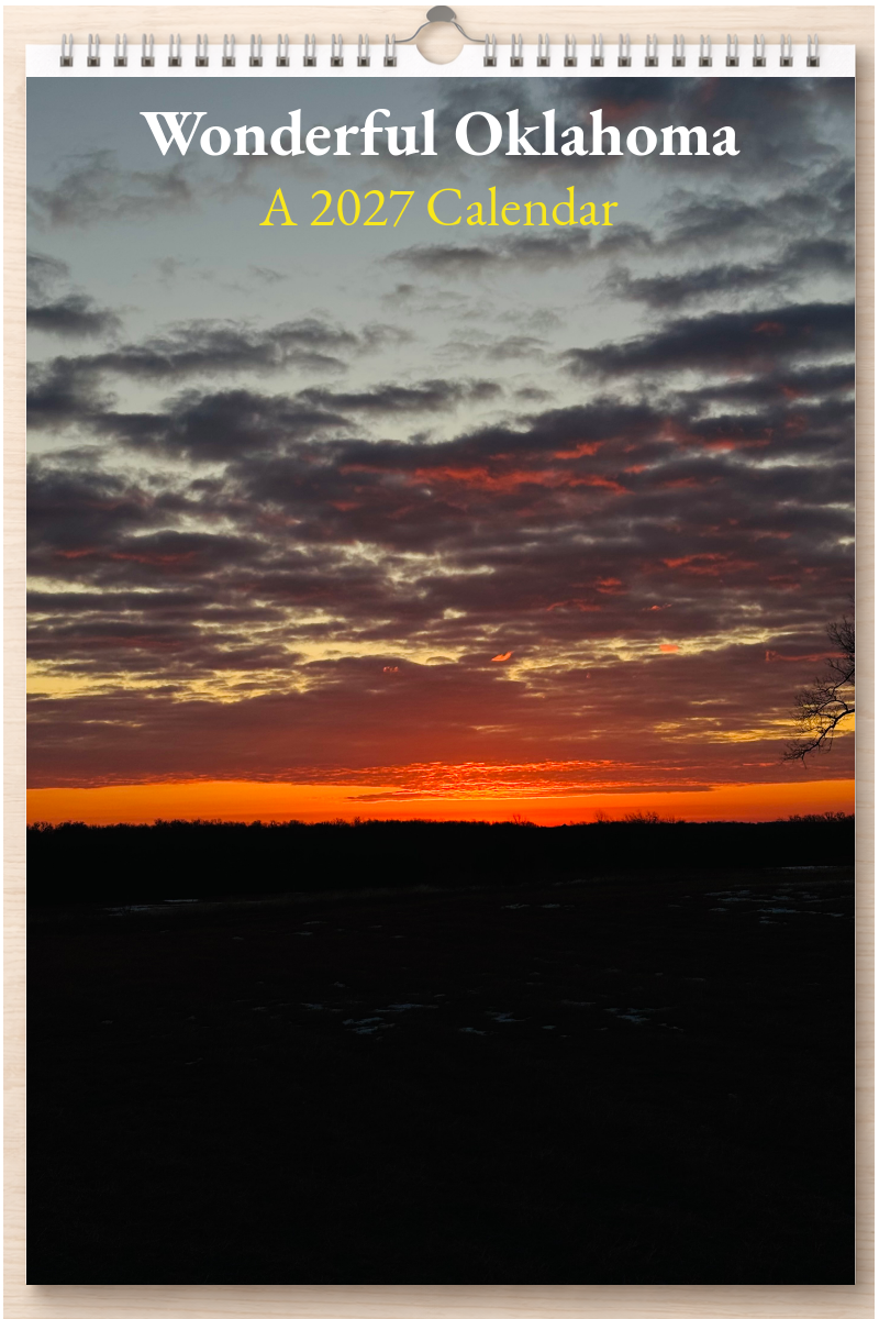 Wonderful Oklahoma: A 2027 Calendar