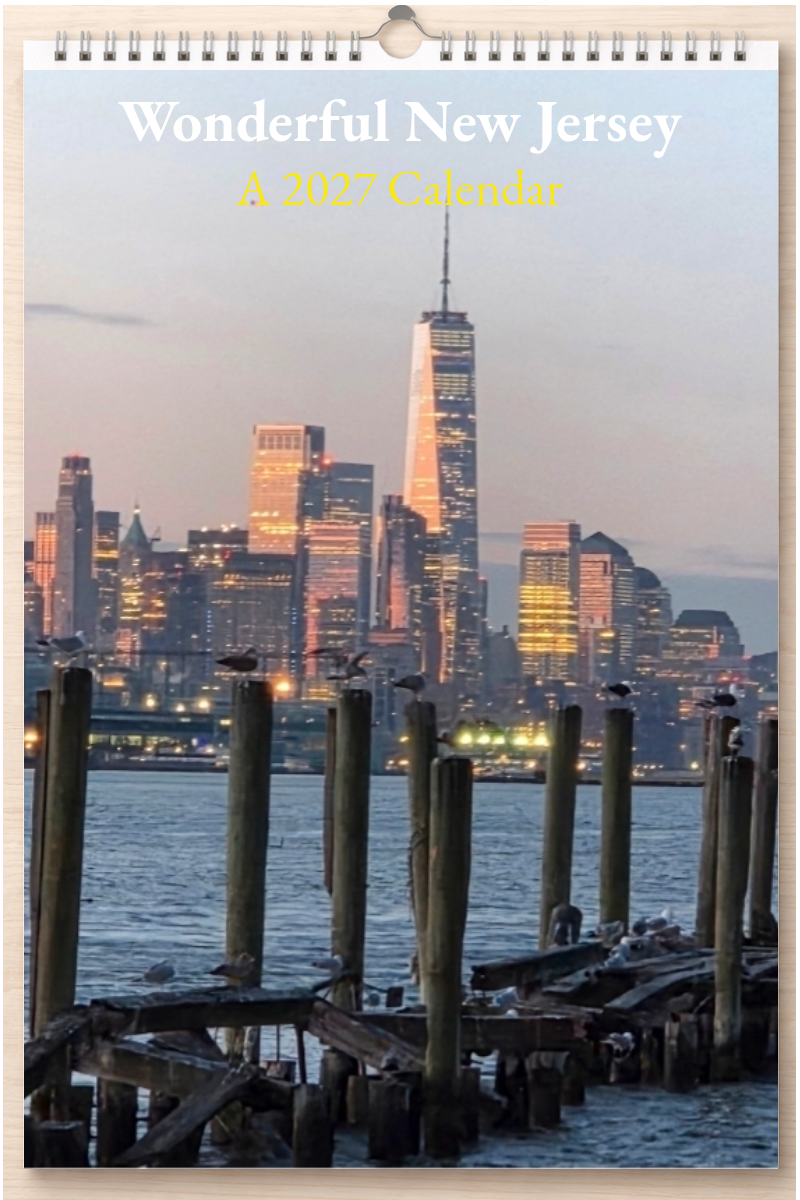 Wonderful New Jersey: A 2027 Calendar