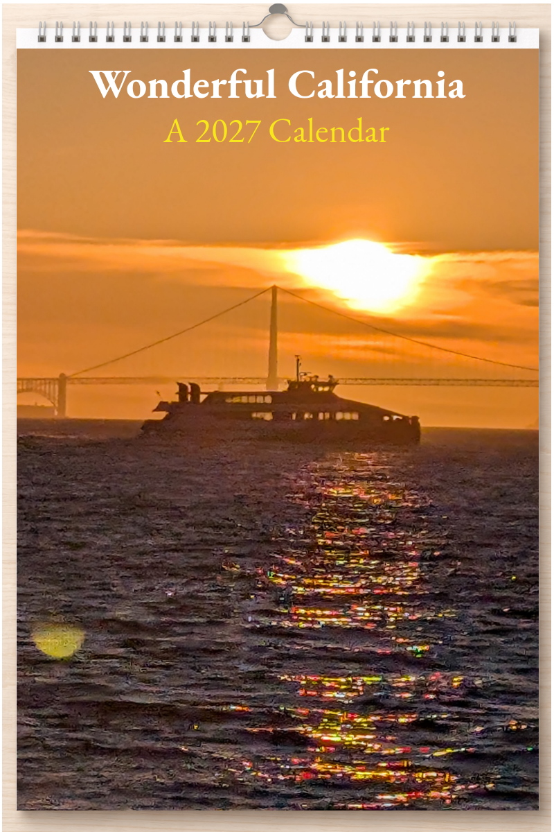 Wonderful California: A 2027 Calendar