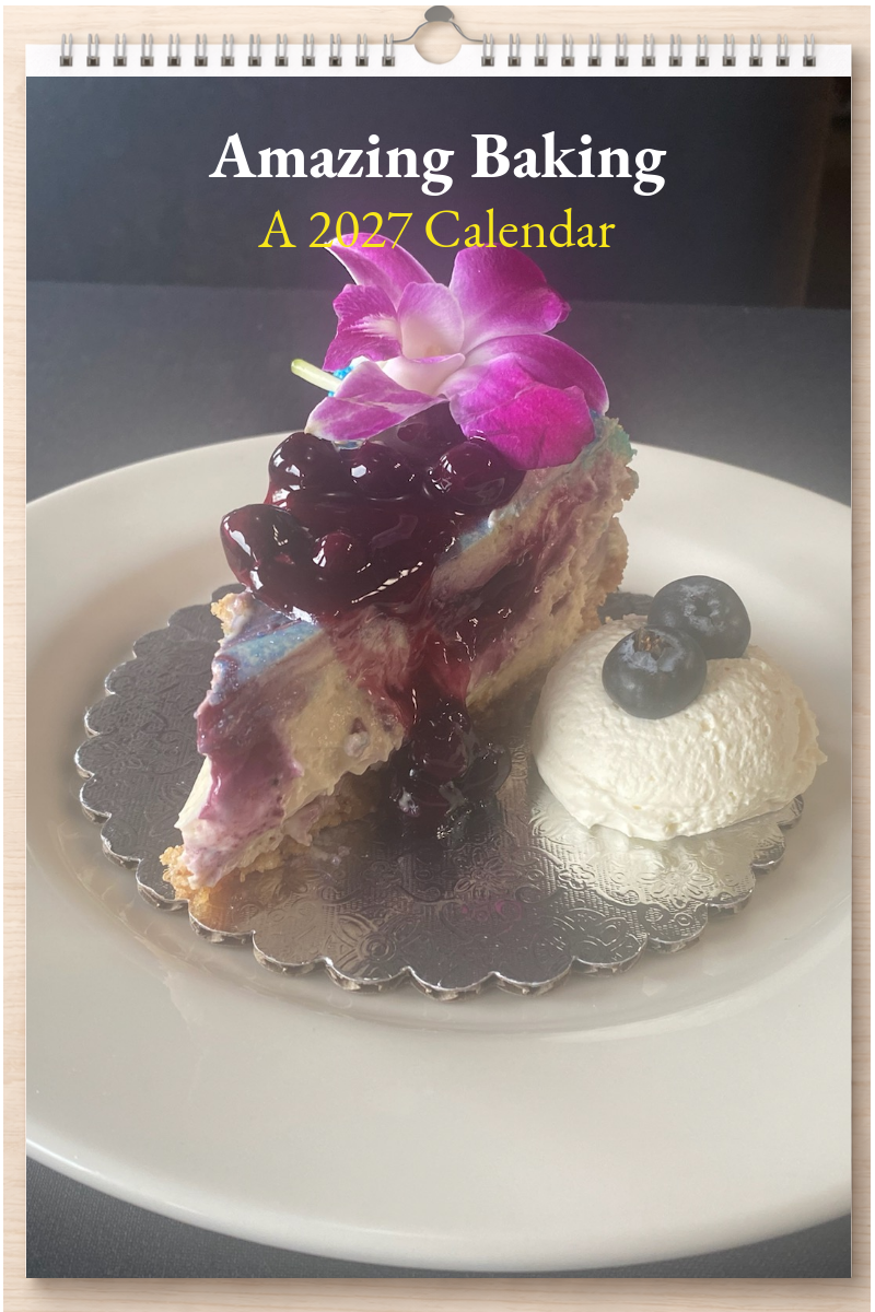 Amazing Baking: A 2027 Calendar
