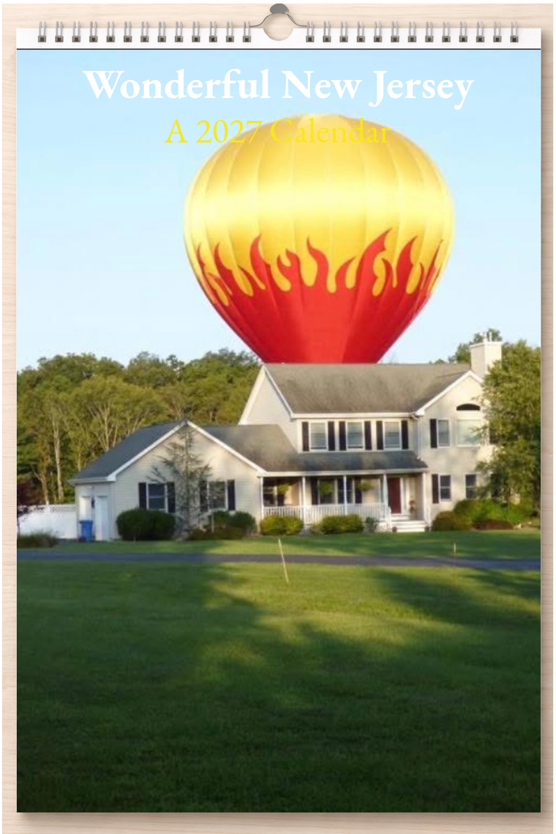 Wonderful New Jersey: A 2027 Calendar