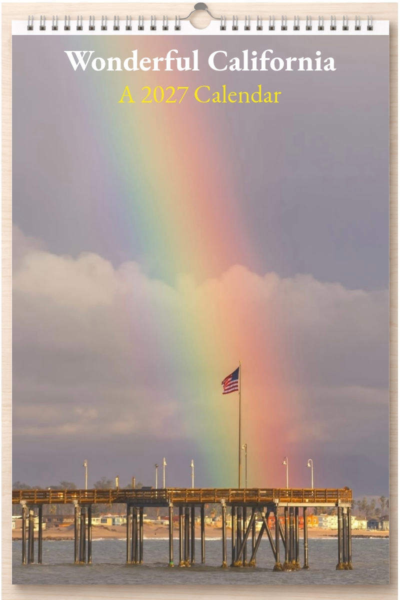 Wonderful California: A 2027 Calendar