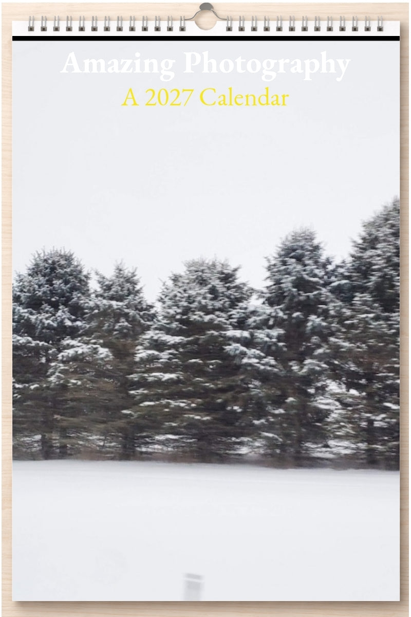Amazing Photography: A 2027 Calendar