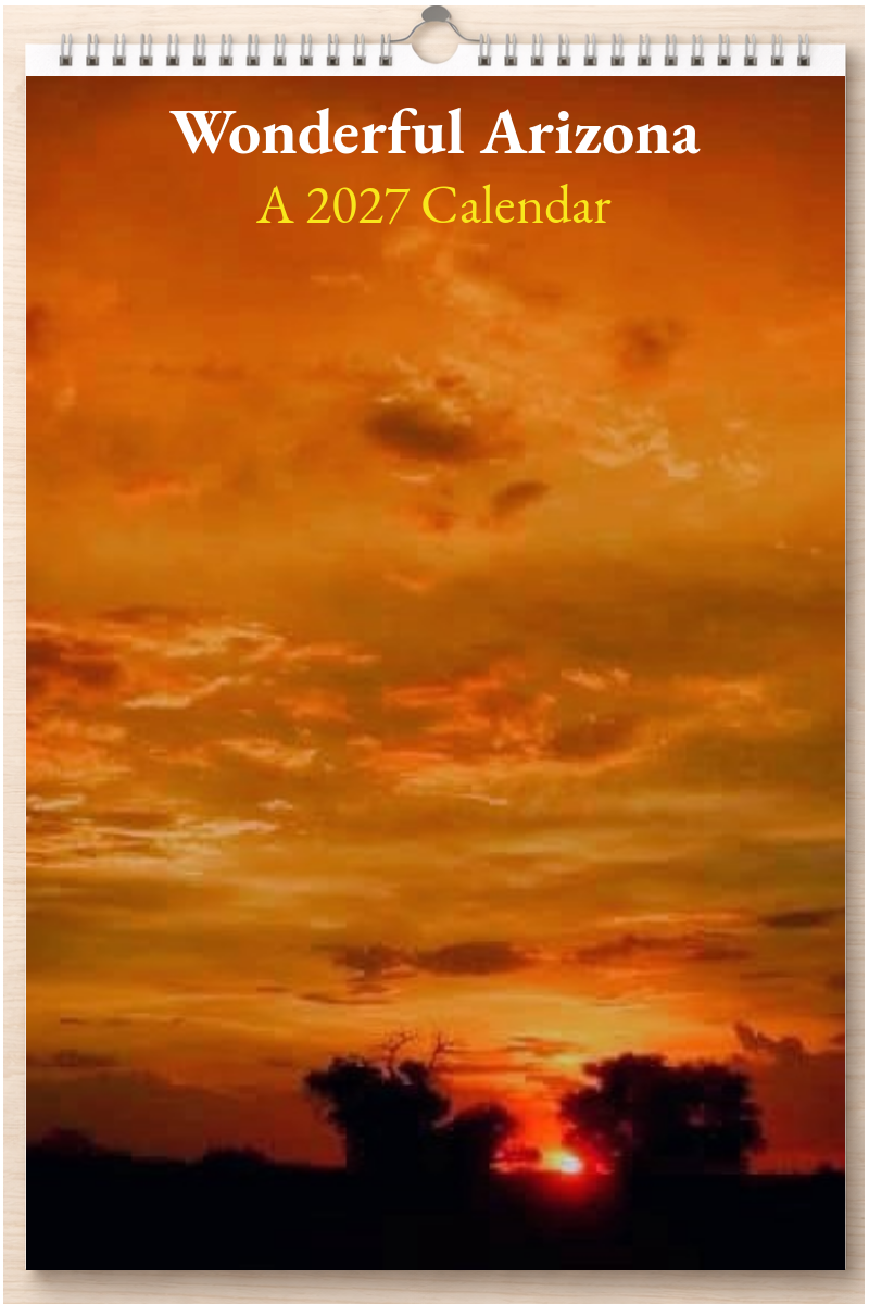 Wonderful Arizona: A 2027 Calendar