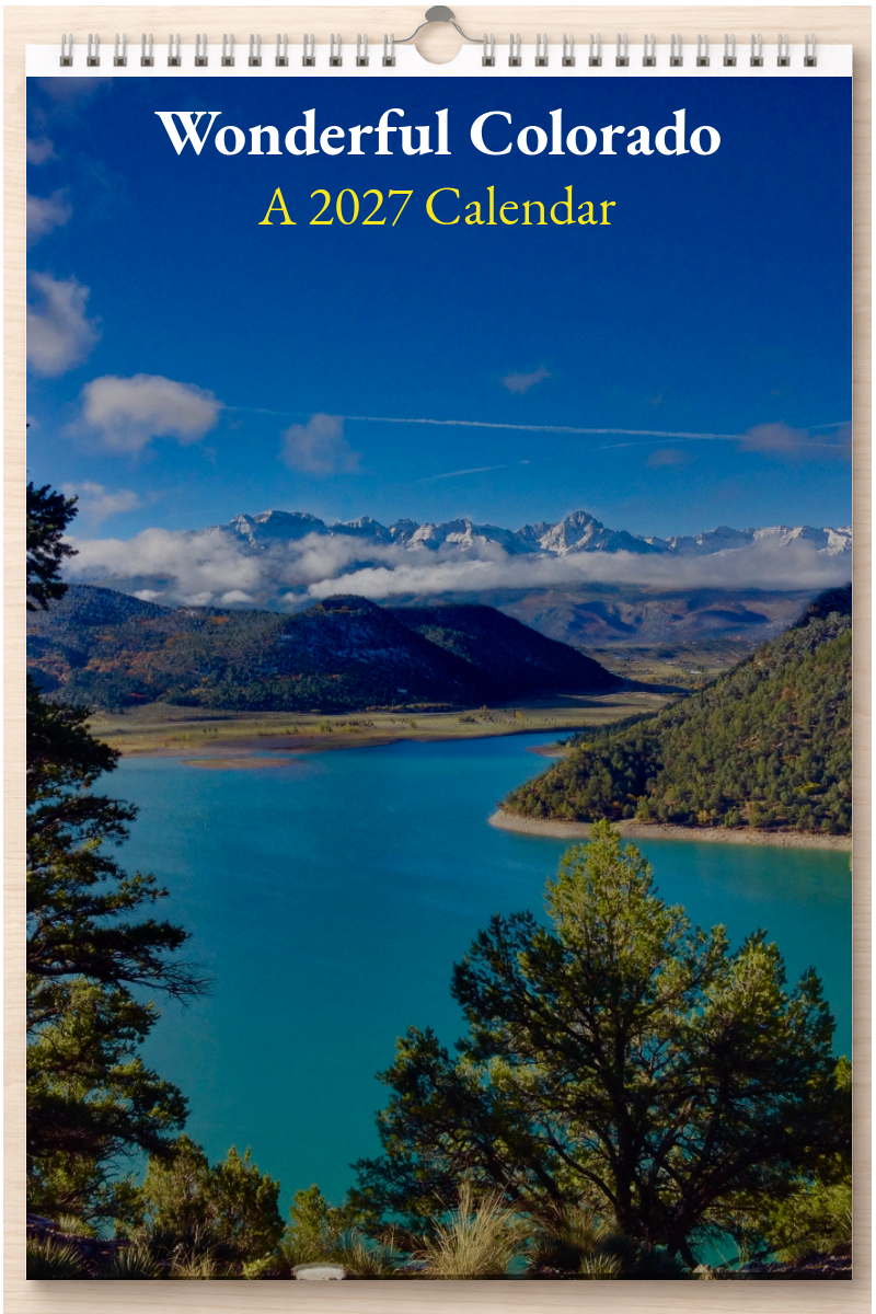 Wonderful Colorado: A 2027 Calendar
