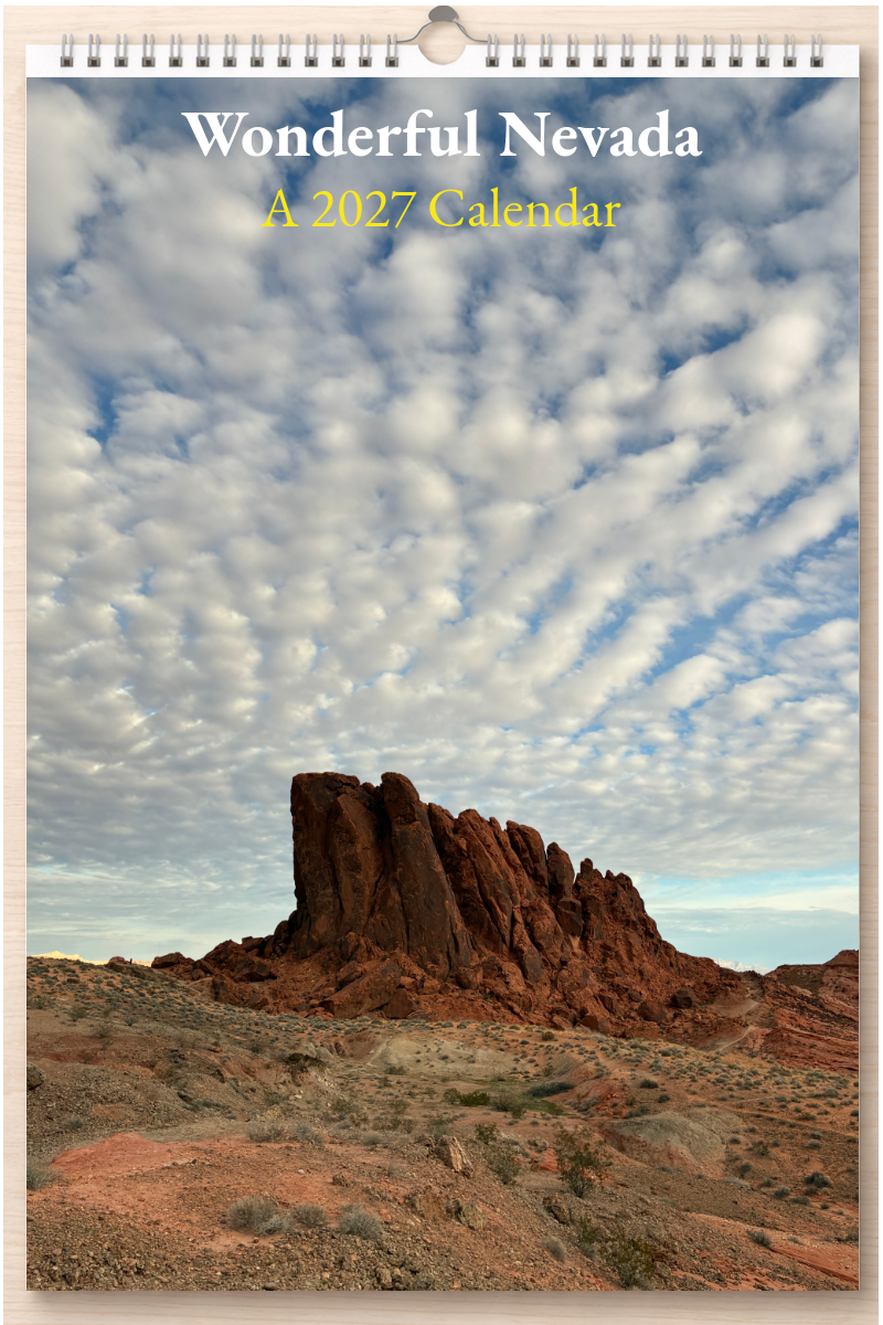 Wonderful Nevada: A 2027 Calendar