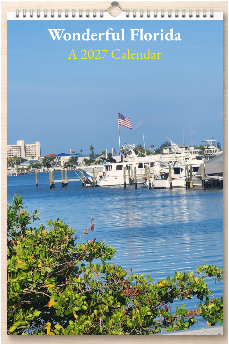 Wonderful Florida: A 2027 Calendar