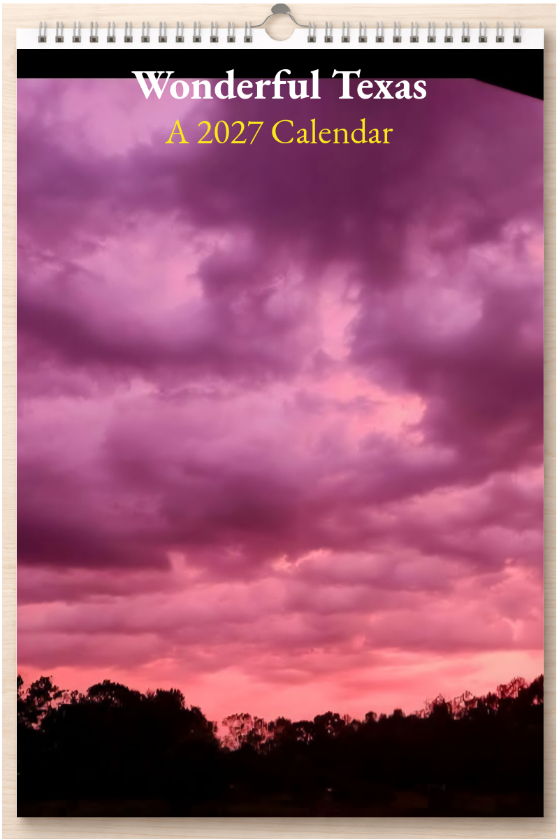 Wonderful Texas: A 2027 Calendar