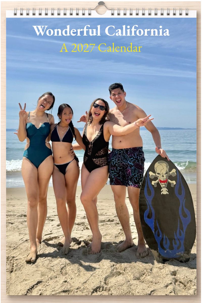 Wonderful California: A 2027 Calendar