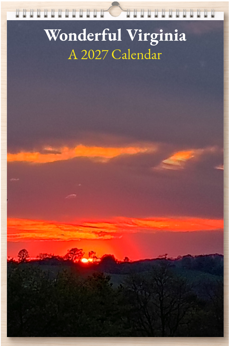 Wonderful Virginia: A 2027 Calendar