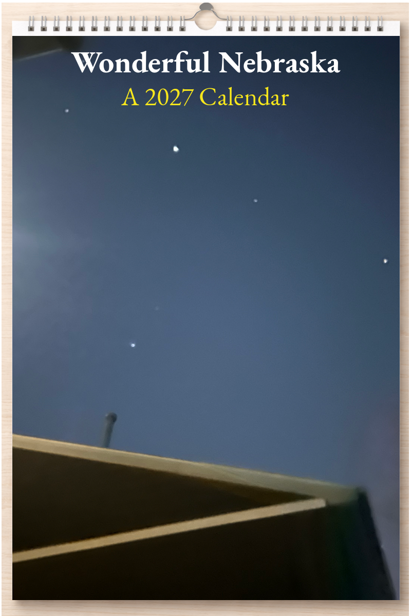 Wonderful Nebraska: A 2027 Calendar