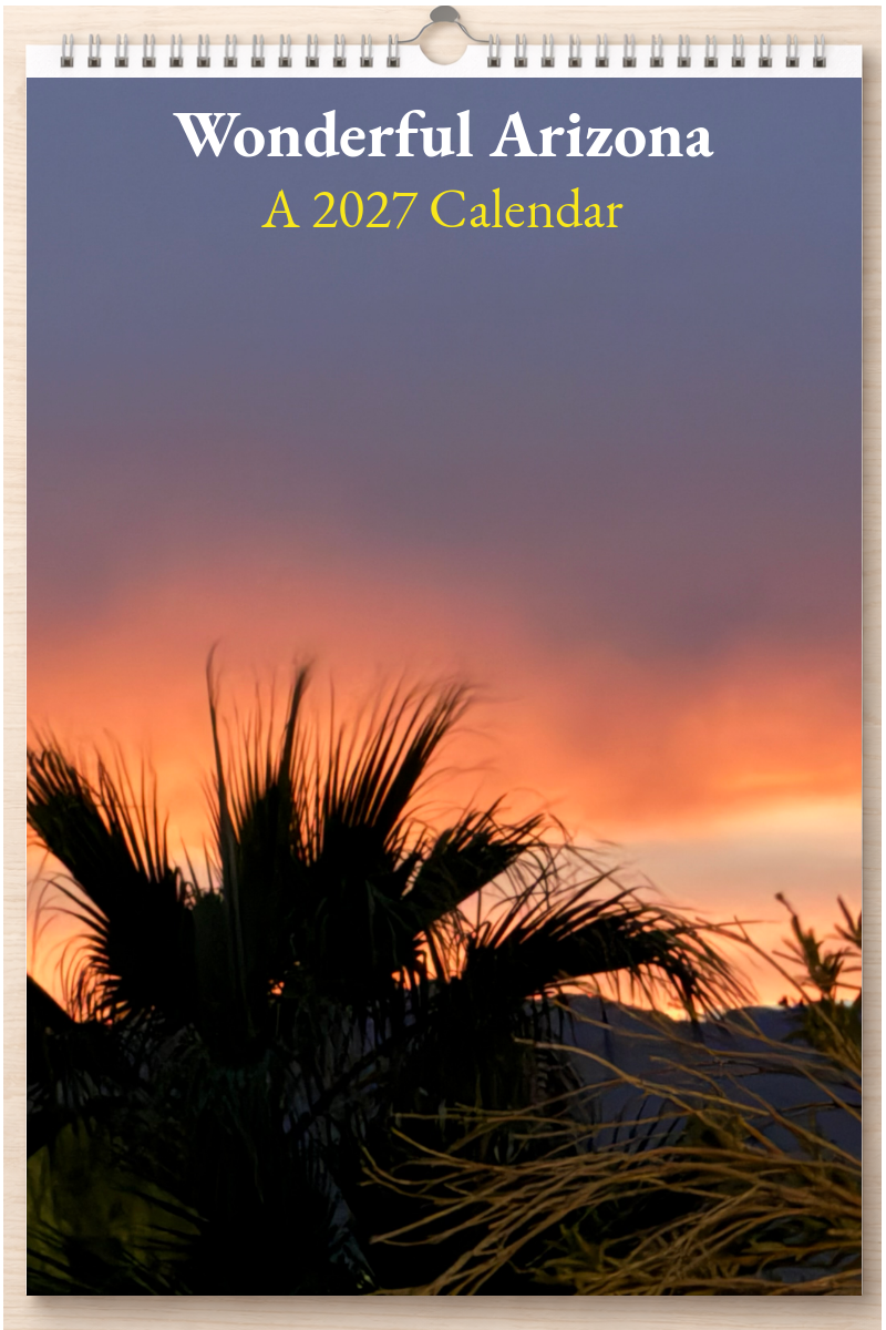 Wonderful Arizona: A 2027 Calendar