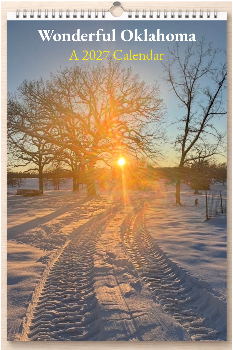Wonderful Oklahoma: A 2027 Calendar