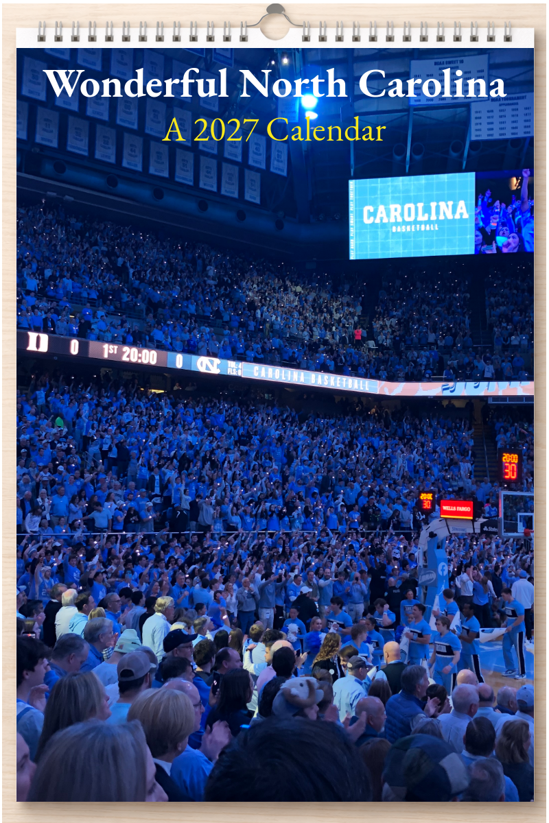 Wonderful North Carolina: A 2027 Calendar