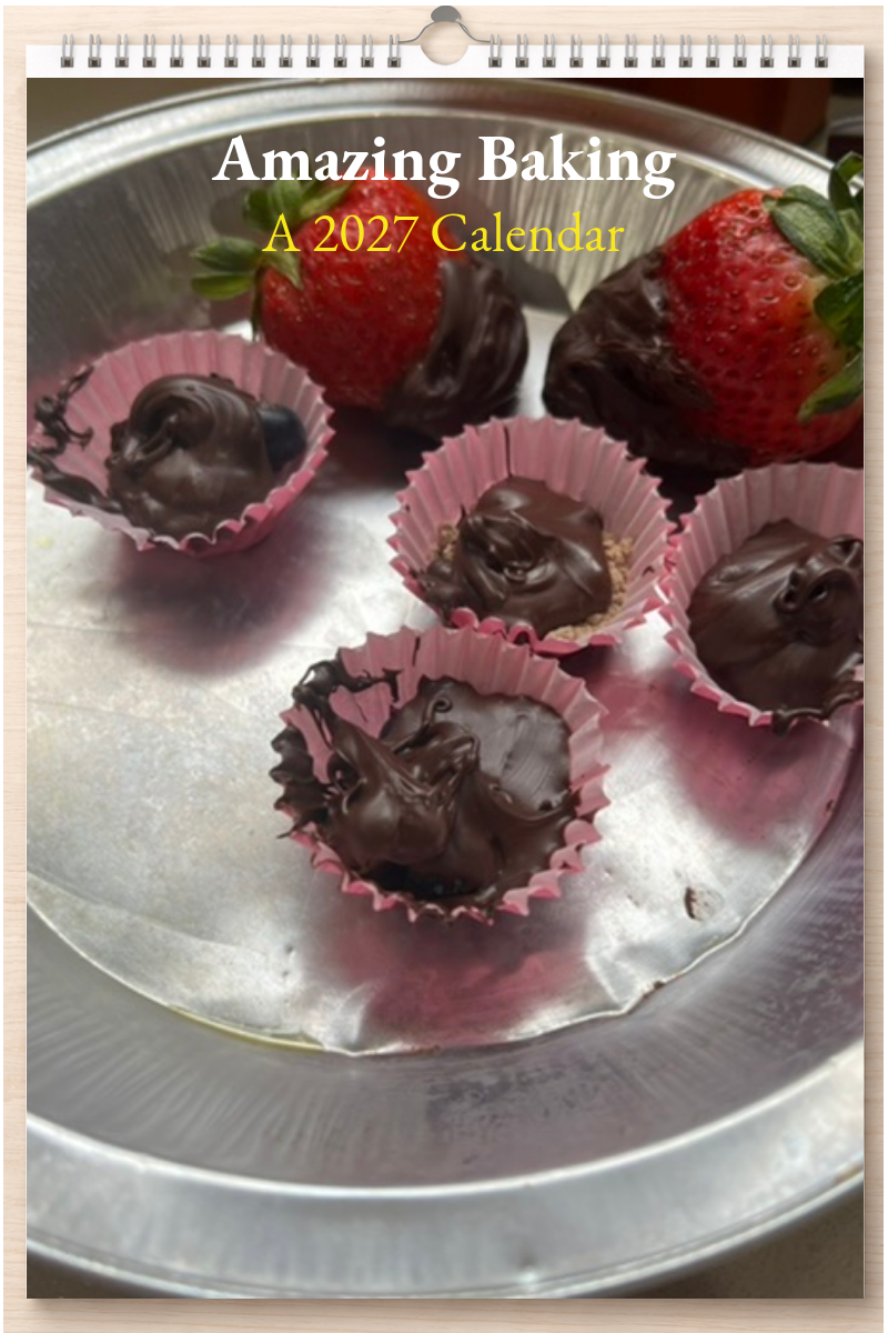 Amazing Baking: A 2027 Calendar