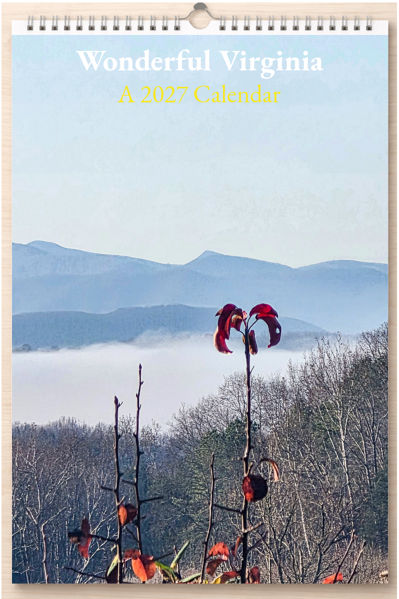 Wonderful Virginia: A 2027 Calendar