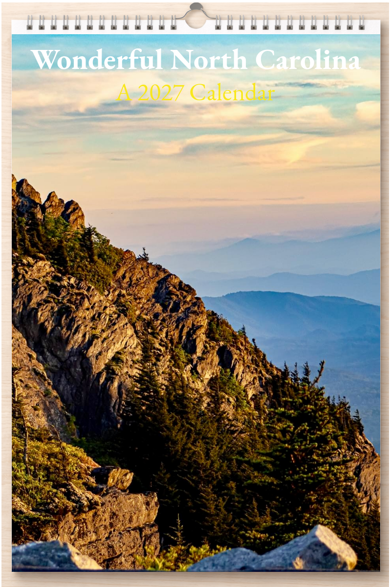 Wonderful North Carolina: A 2027 Calendar