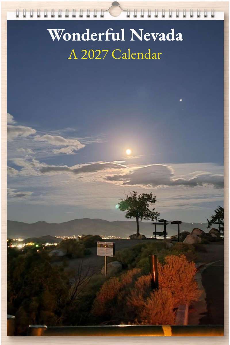 Wonderful Nevada: A 2027 Calendar