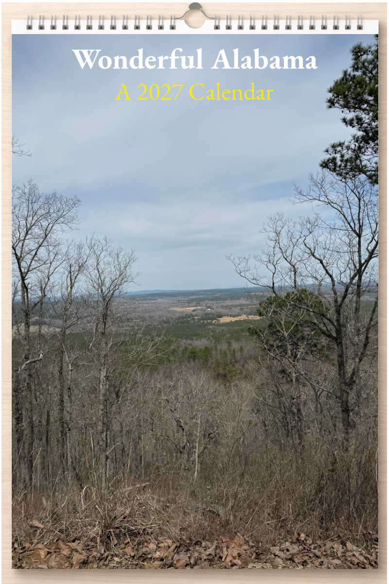 Wonderful Alabama: A 2027 Calendar