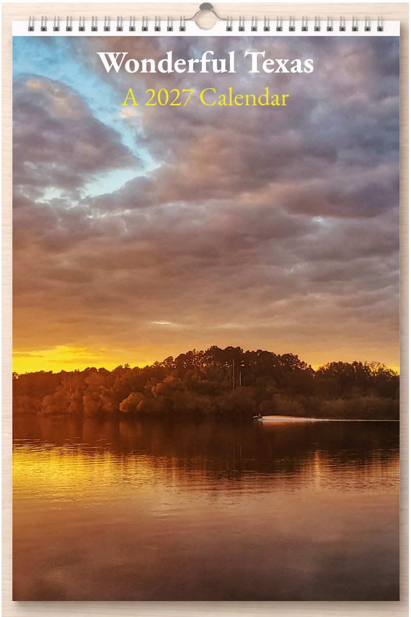 Wonderful Texas: A 2027 Calendar