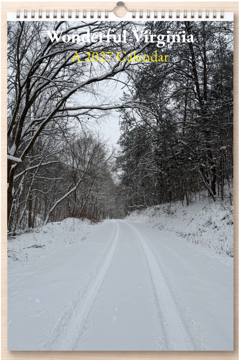 Wonderful Virginia: A 2027 Calendar