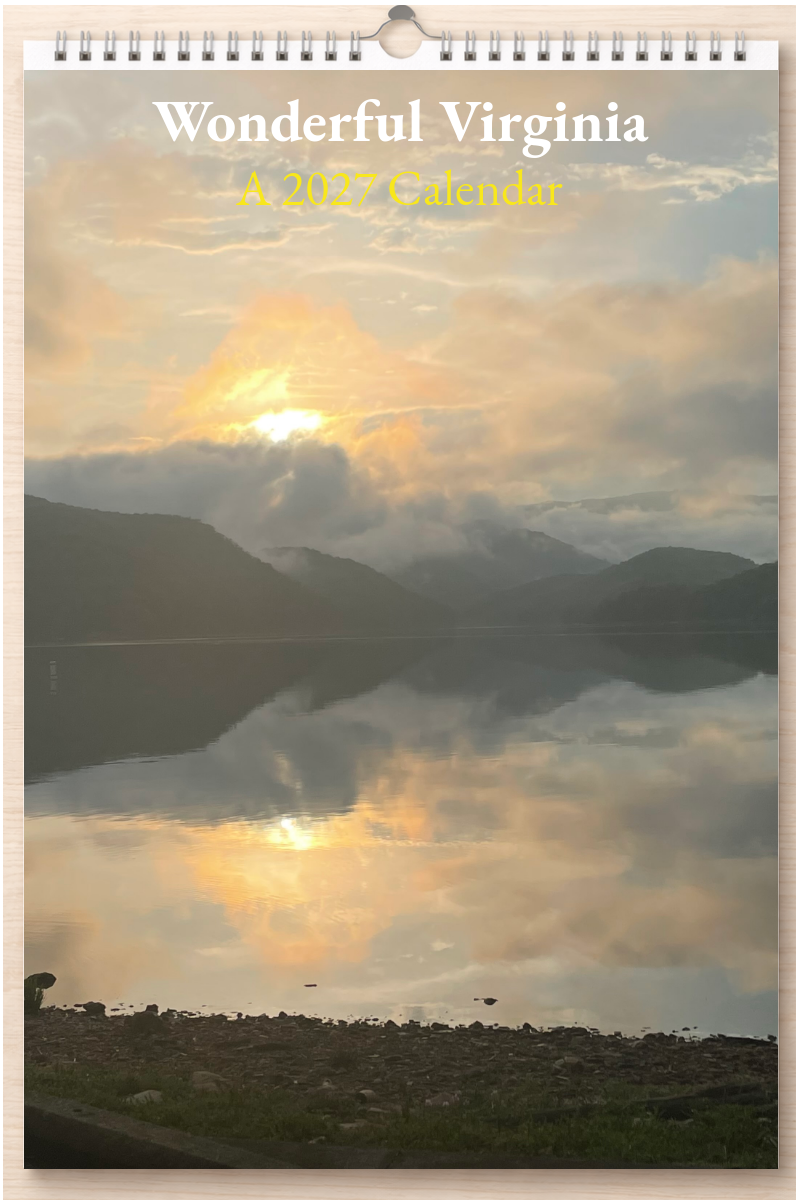 Wonderful Virginia: A 2027 Calendar