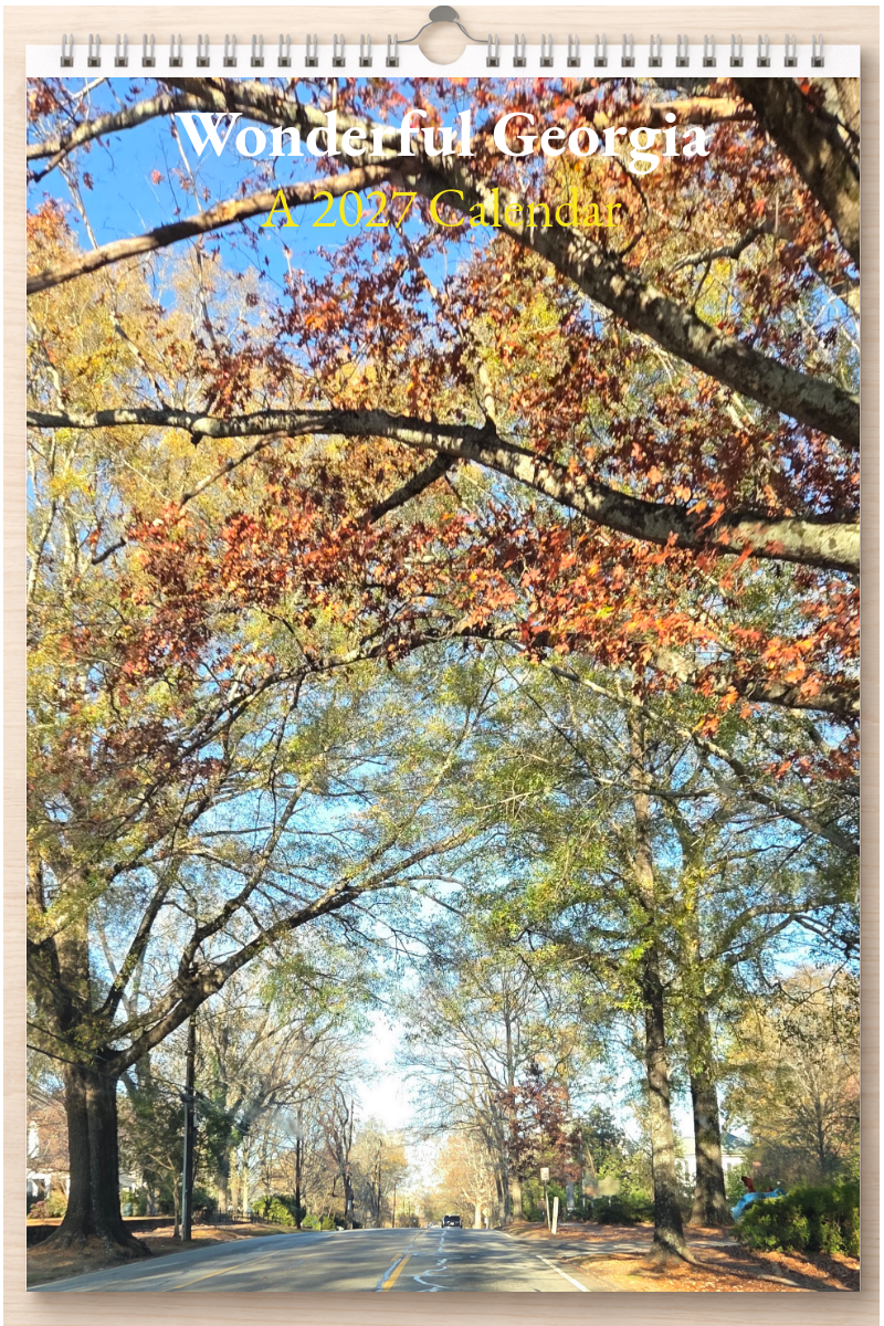 Wonderful Georgia: A 2027 Calendar