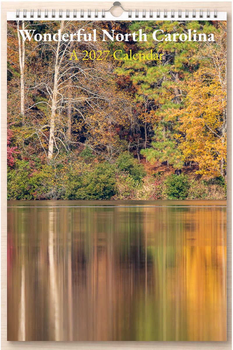Wonderful North Carolina: A 2027 Calendar