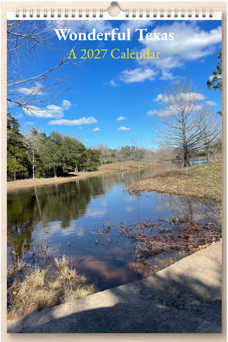 Wonderful Texas: A 2027 Calendar