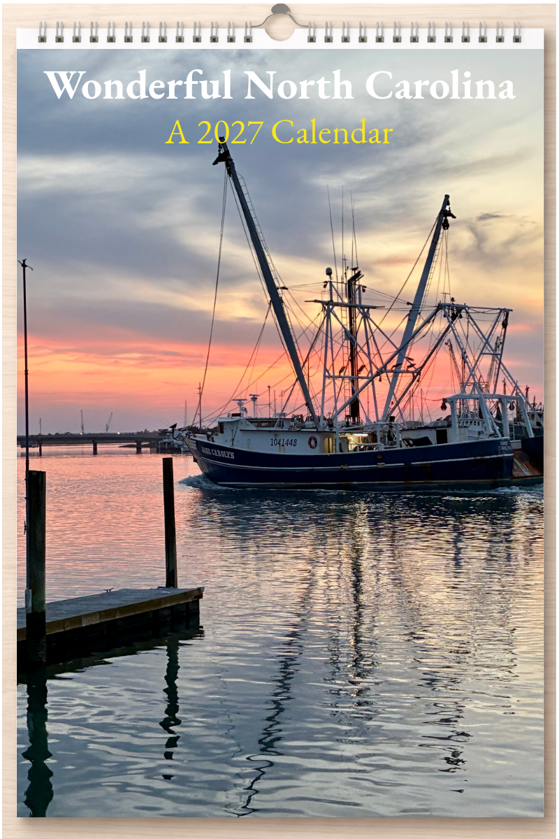 Wonderful North Carolina: A 2027 Calendar