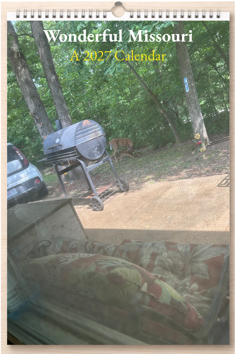 Wonderful Missouri: A 2027 Calendar