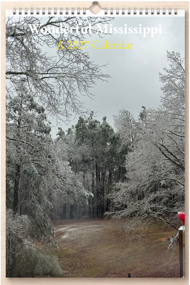 Wonderful Mississippi: A 2027 Calendar