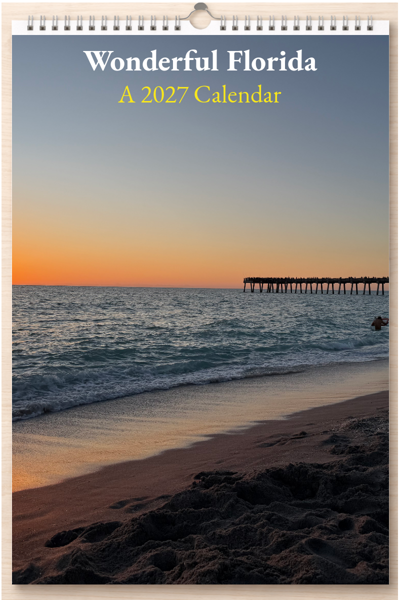 Wonderful Florida: A 2027 Calendar
