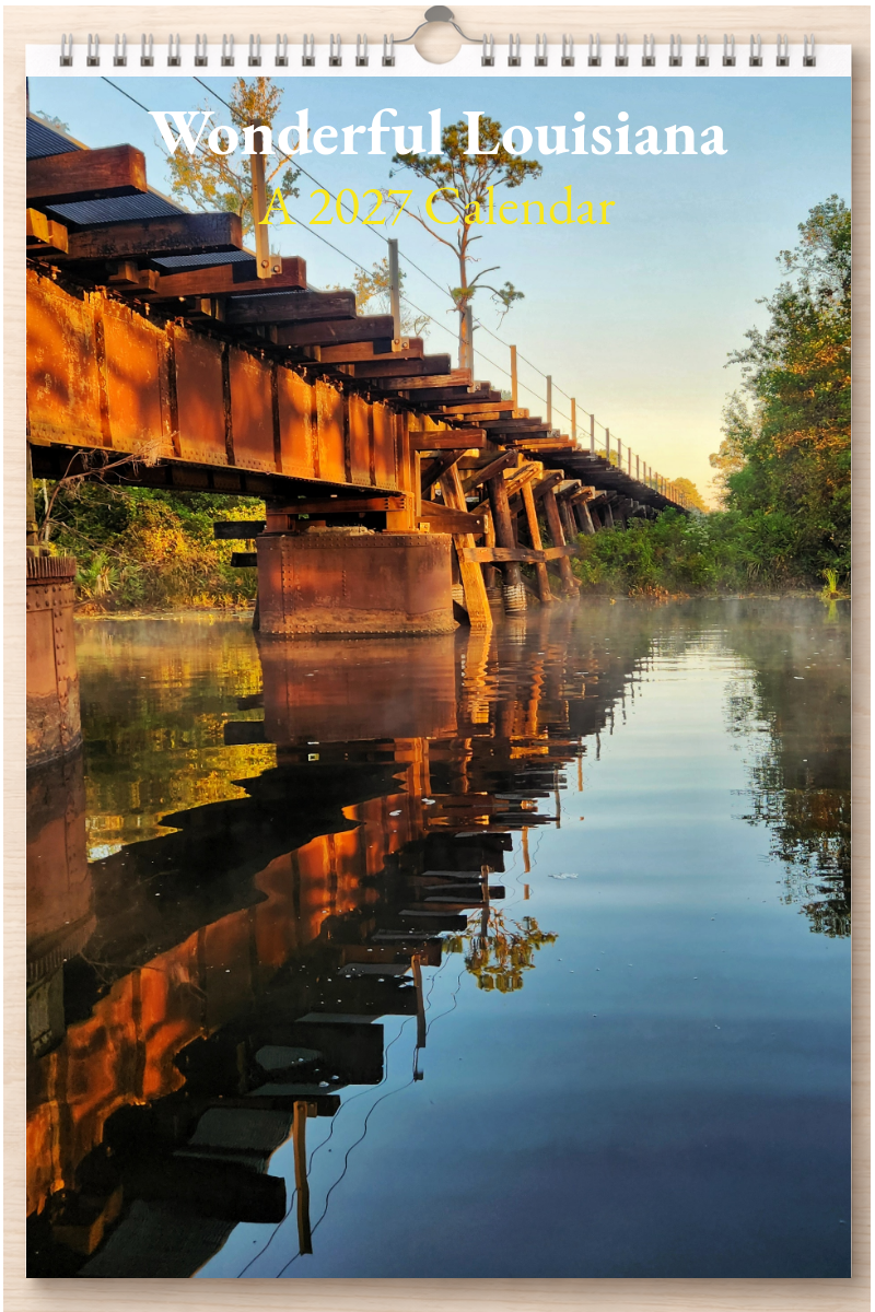 Wonderful Louisiana: A 2027 Calendar